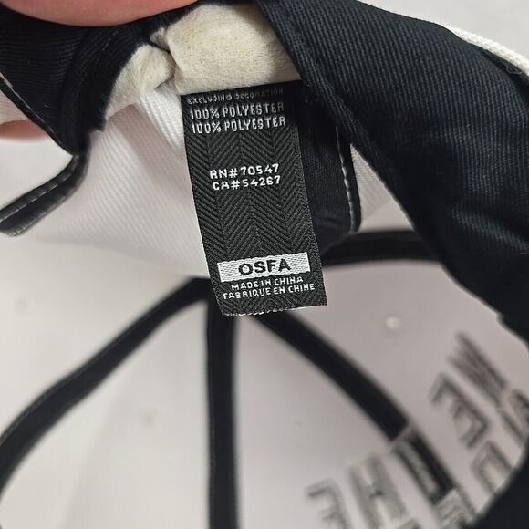 WE THE NORTH 47 Brand Hat Adjustable Strapback White Color One Size Cap - Picture 13 of 14